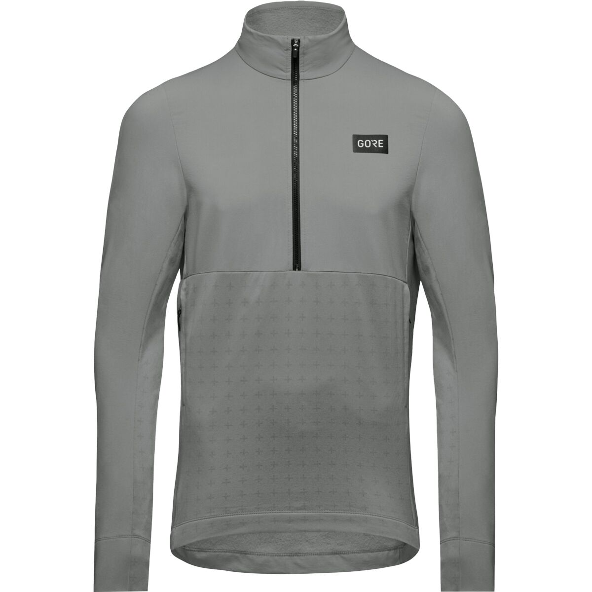 GOREWEAR GOREWEAR TrailKPR Hybrid 1/2-Zip Jacket - Men's Lab Gray, US XS/EU S