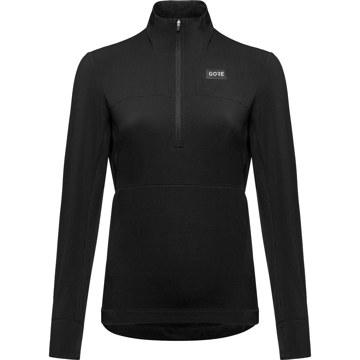 GOREWEAR TrailKPR Hybrid 1/2-Zip Jacket - Women's Black, M/8-10