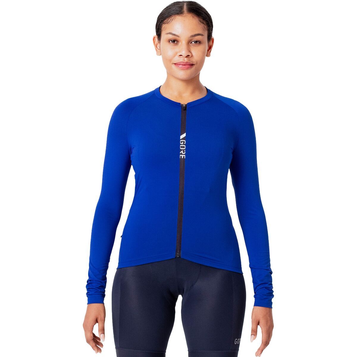 GOREWEAR Torrent Long Sleeve Jersey - Women's Ultramarine Blue, M/8-10