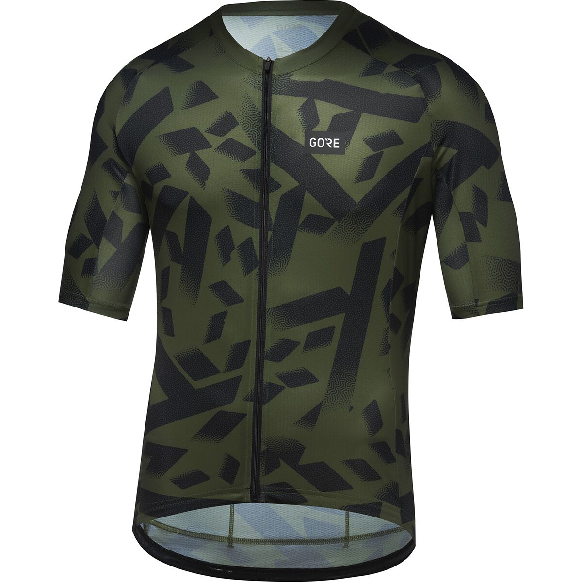GOREWEAR Spirit Signal Camo Short Sleeve Jersey Dark Green Black M