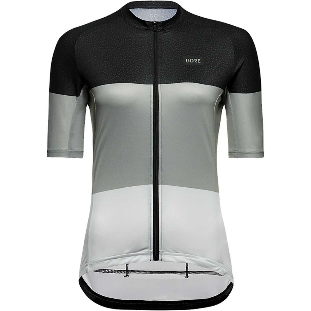 GOREWEAR GOREWEAR Spirit Stripes Jersey - Women's Black/Lab Grey, L/12-14
