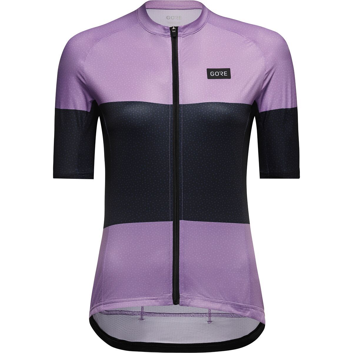 GOREWEAR Spirit Stripes Jersey - Women's Scrub Purple/Orbit Blue, S/4-6