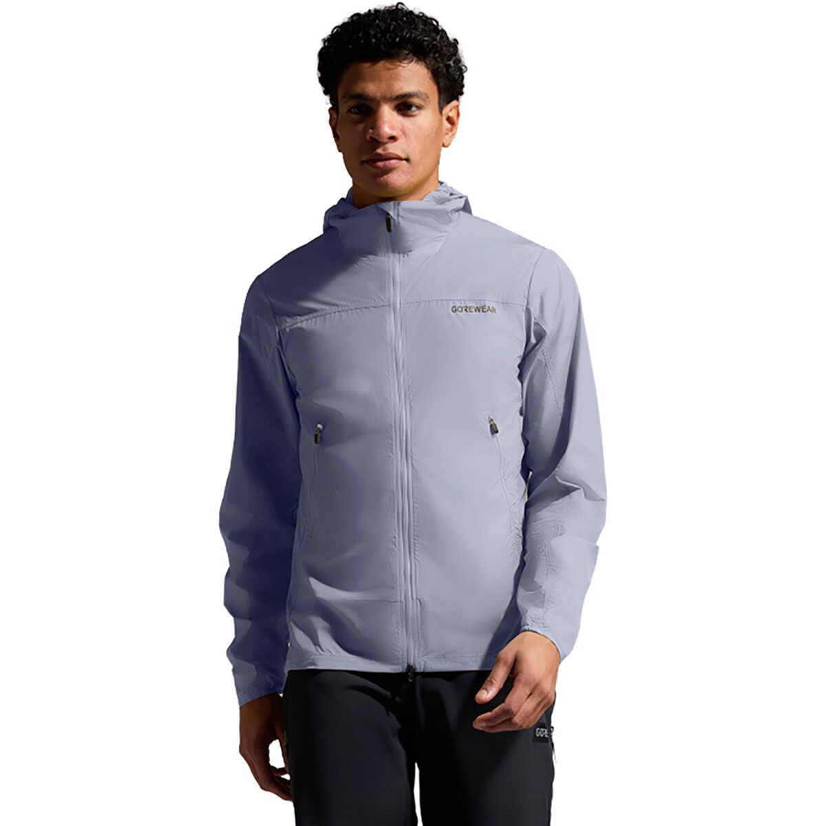 GOREWEAR GOREWEAR Fernflow Hooded Windbreaker - Men's Amethyst Grey, L