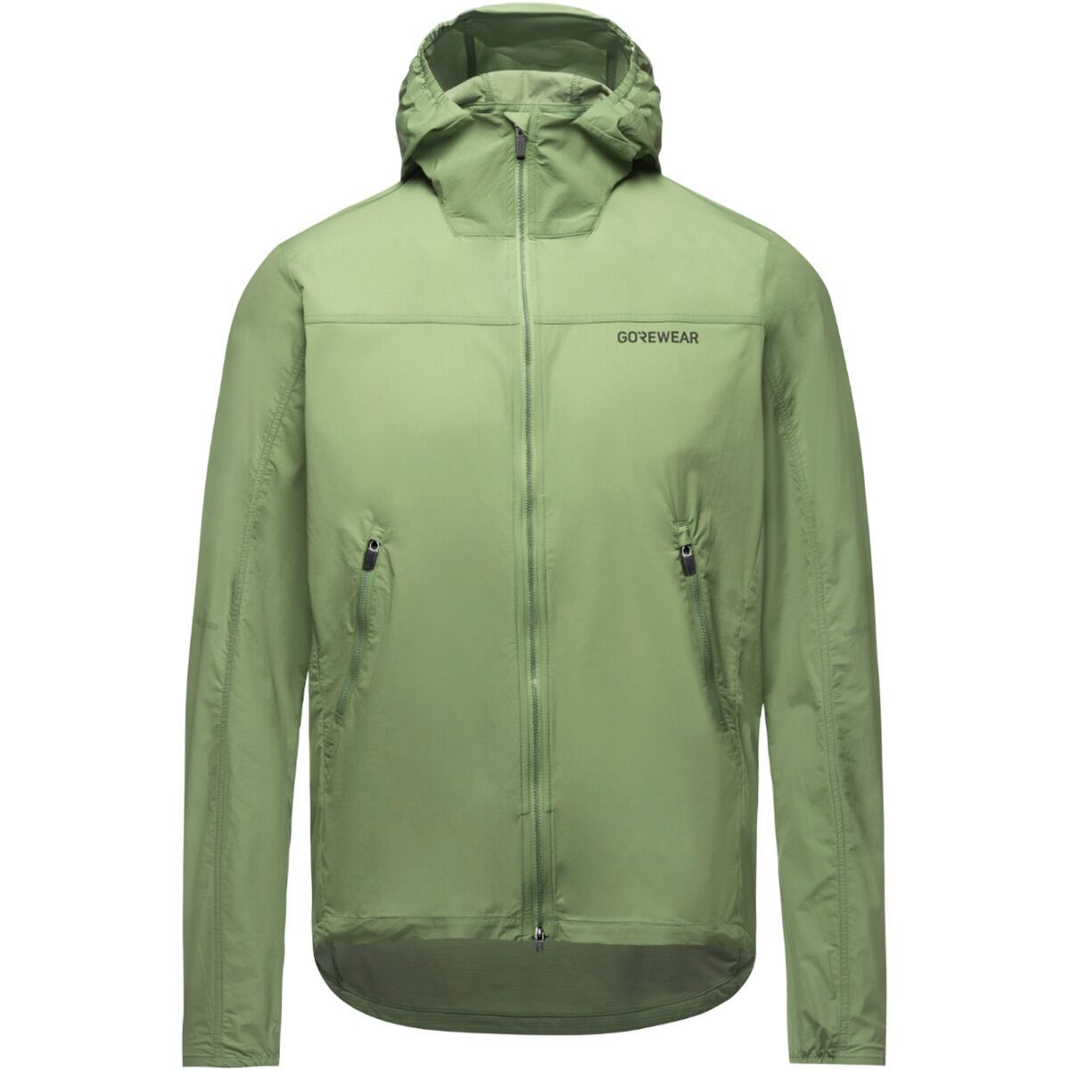 GOREWEAR GOREWEAR Fernflow Hooded Windbreaker - Men's Engine Green, S