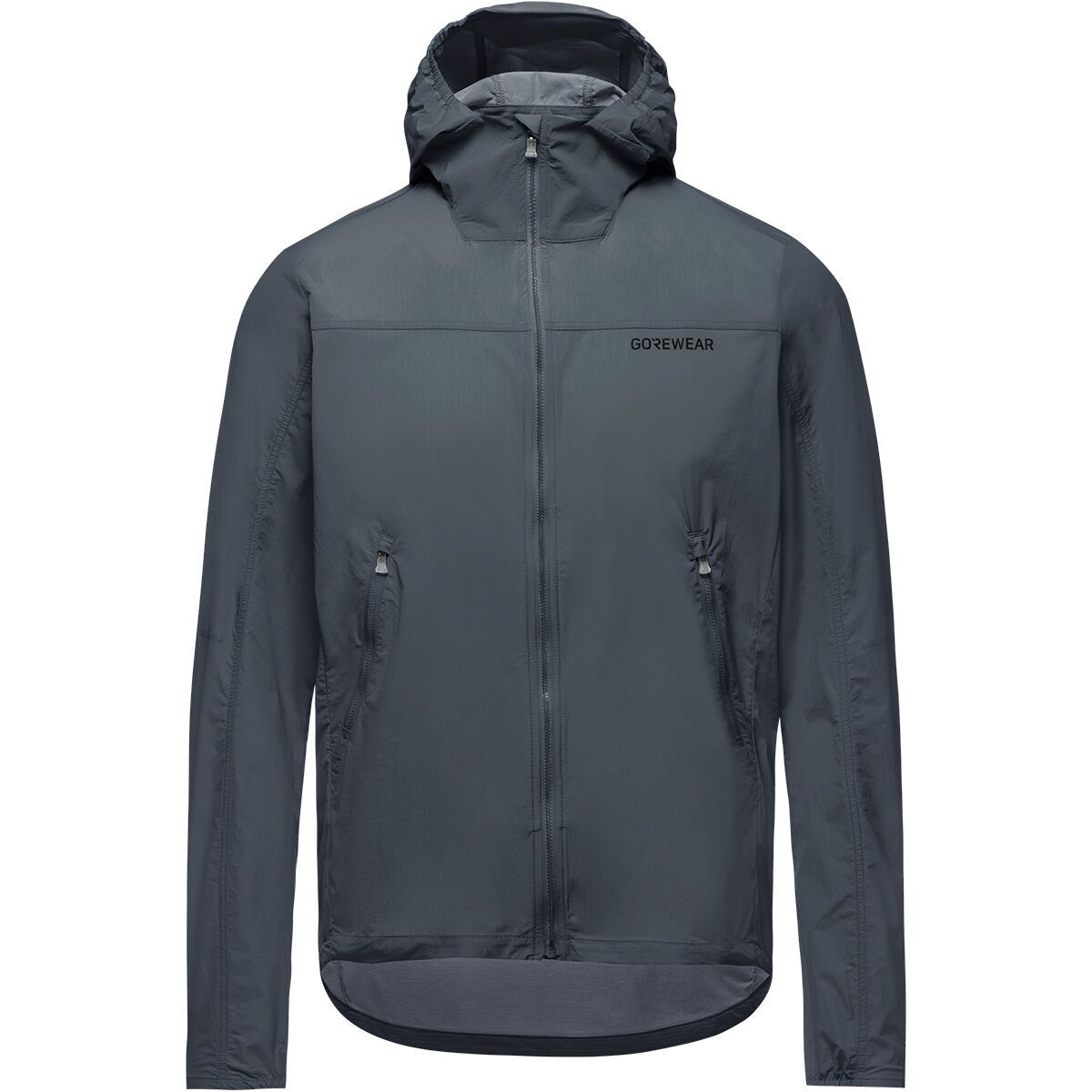 GOREWEAR Fernflow Hooded Windbreaker - Men's Lab Graphite, XL