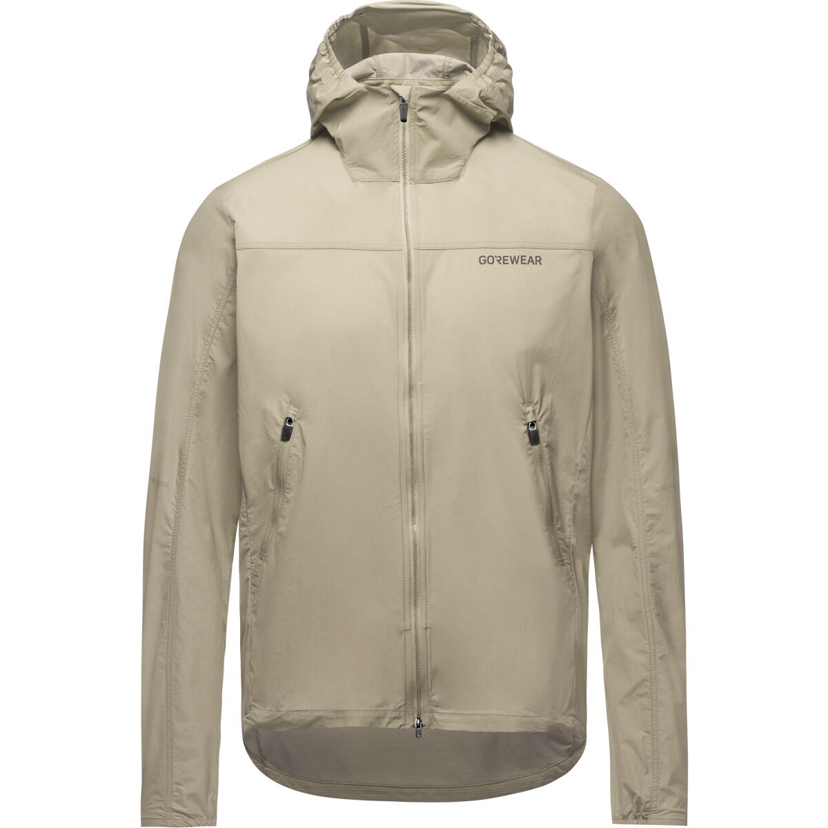 GOREWEAR GOREWEAR Fernflow Hooded Windbreaker - Men's Tech Beige, L