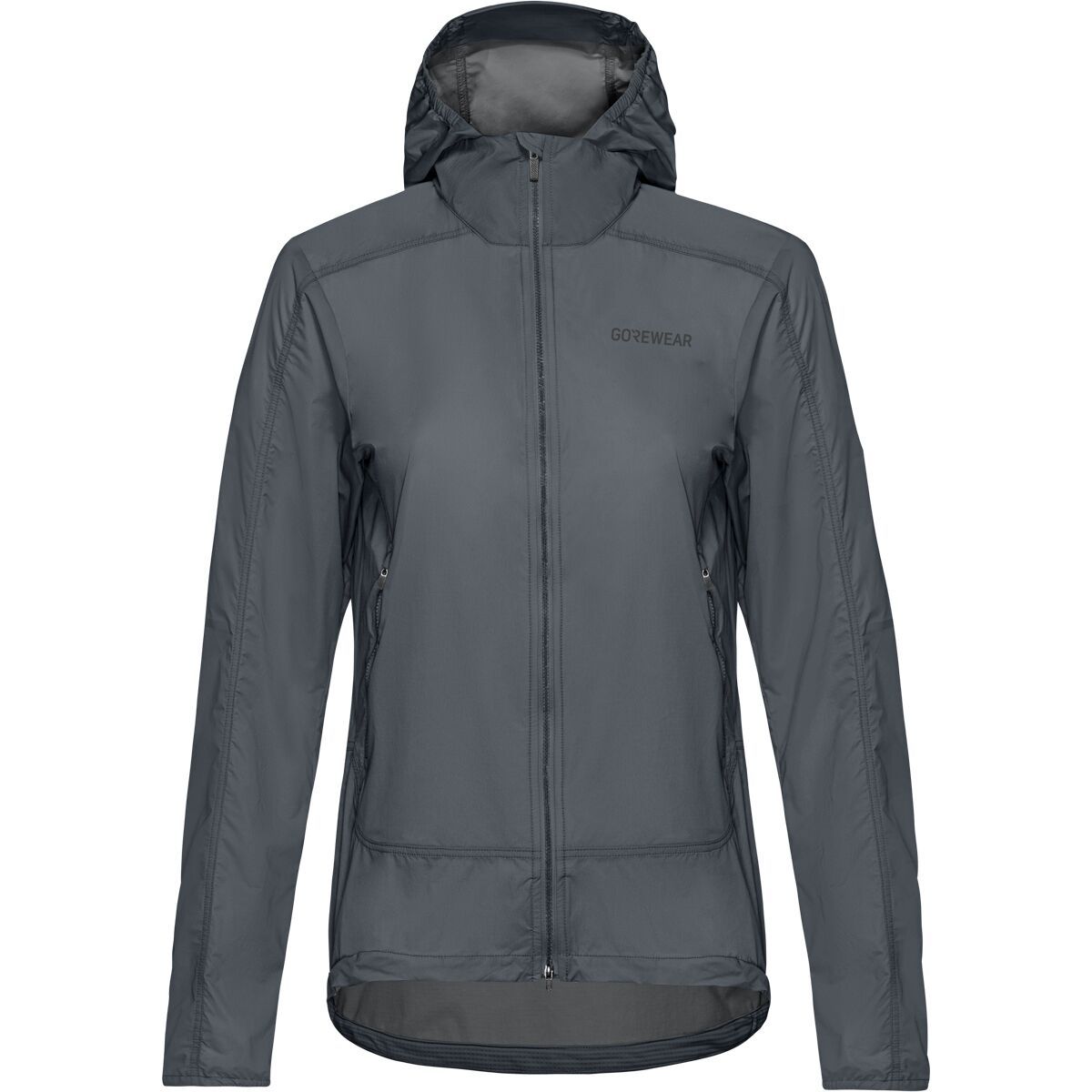 GOREWEAR GOREWEAR Fernflow Hooded Windbreaker - Women's Lab Graphite, XS