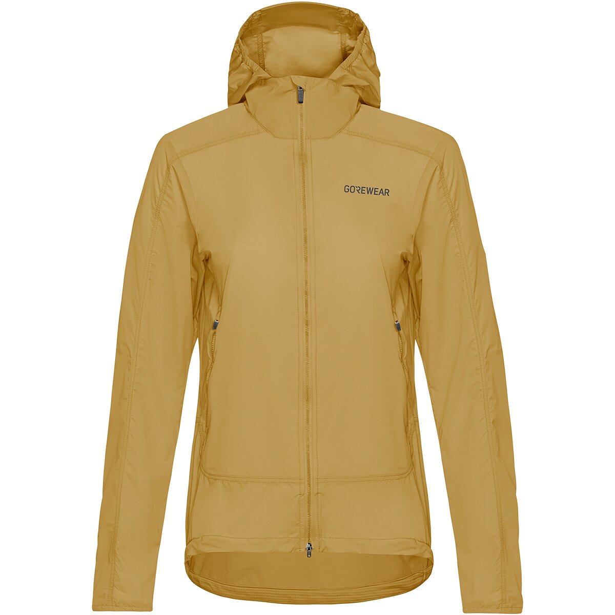 GOREWEAR Fernflow Hooded Windbreaker - Women's Tuscan Sand, M
