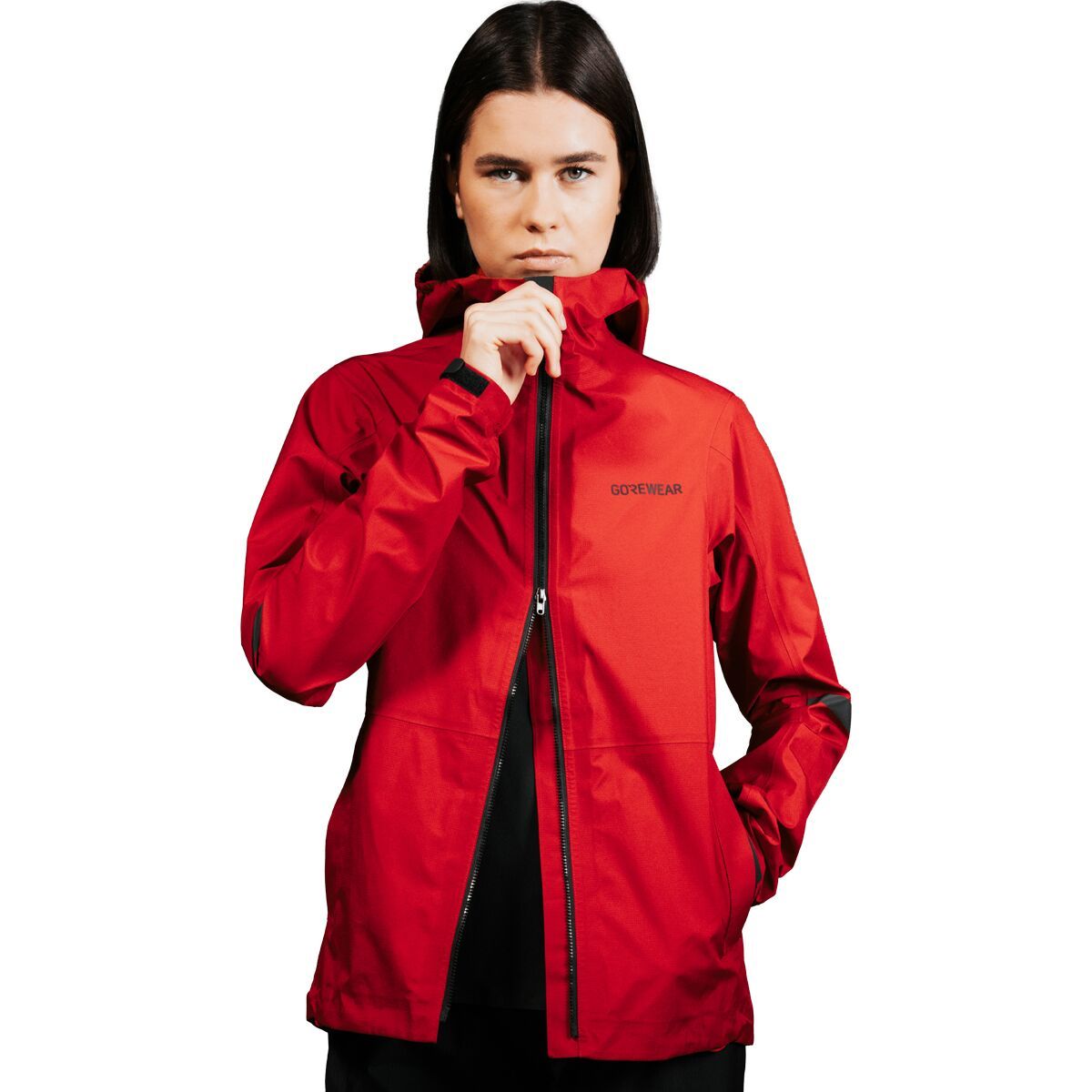 GOREWEAR GOREWEAR LUPRA 2.0 GORE-TEX Hooded Jacket - Women's Utility Red, M