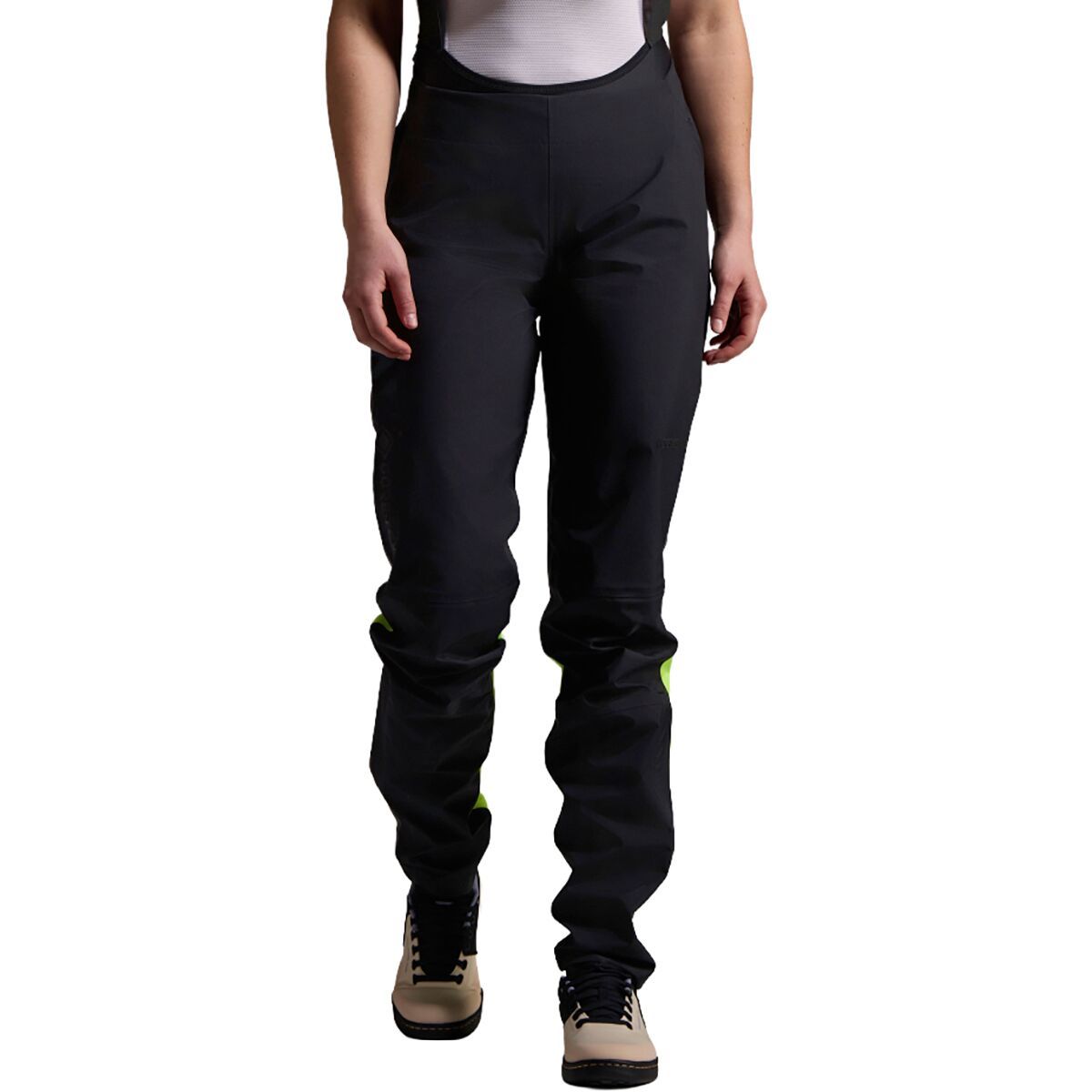GOREWEAR GOREWEAR LUPRA GORE-TEX Pant - Women's Black/Neon Yellow, XL/16-18