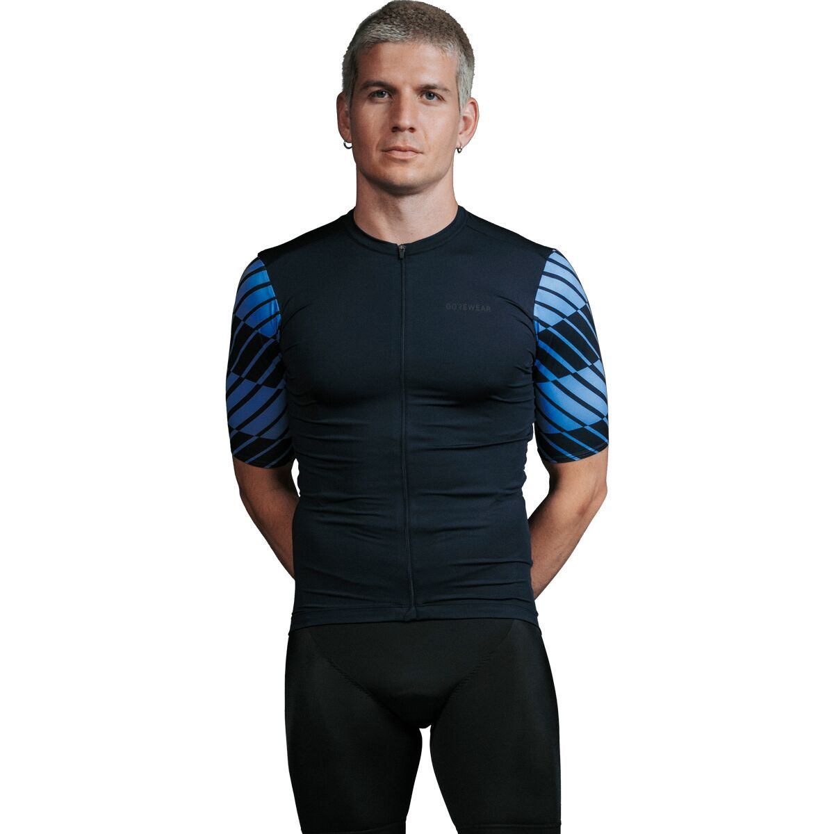 GOREWEAR GOREWEAR SWIFTRIDE Optical Jersey - Men's Orbit Blue/Cargo Blue, US S/EU M