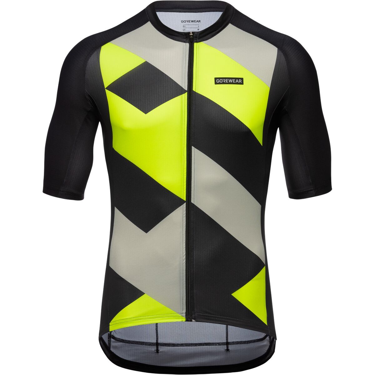 GOREWEAR GOREWEAR Spirit Signal Jersey - Men's Black/Neon Yellow, US L/EU XL