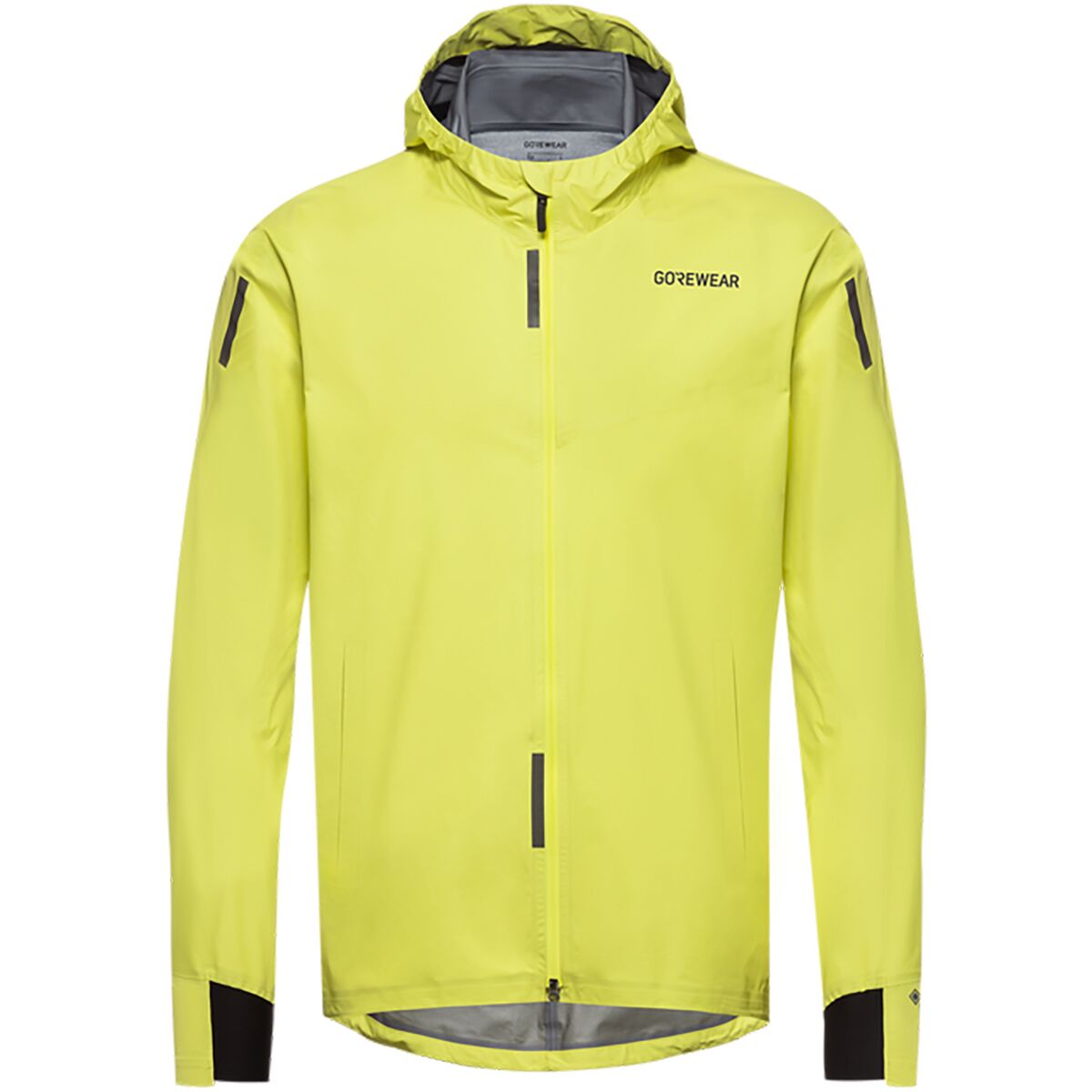 GOREWEAR GOREWEAR Concurve GORE-TEX Jacket - Men's Lime Yellow, US S/EU M - $162.00 at Competitive Cyclist
