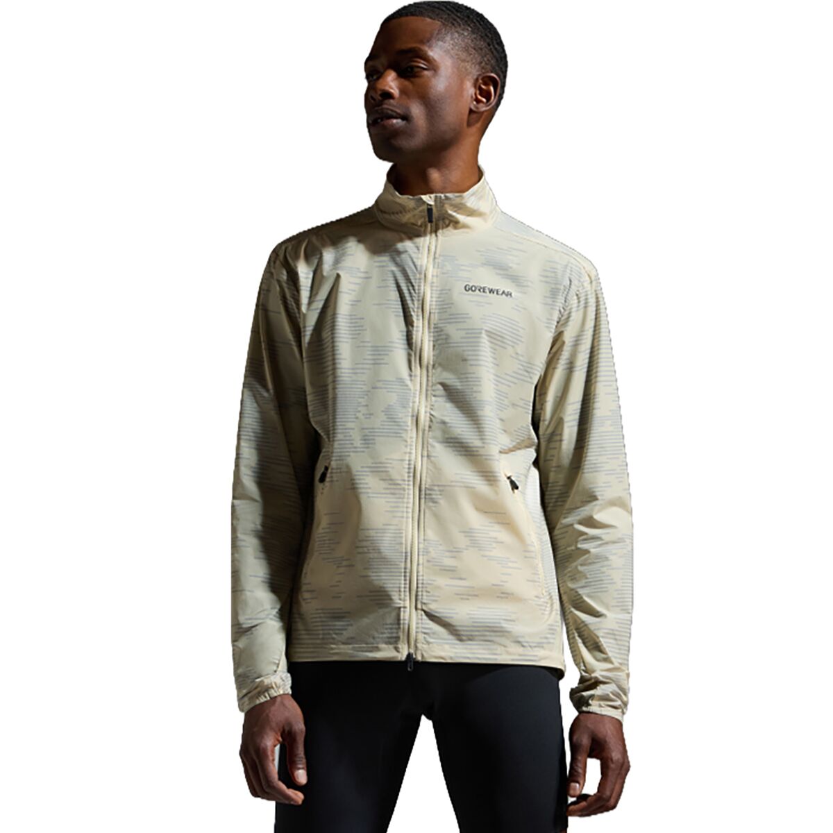 Gorewear GOREWEAR CONCURVE Electro Windbreaker - Men's Crushed_Tech Beige/Lab Gray, XL