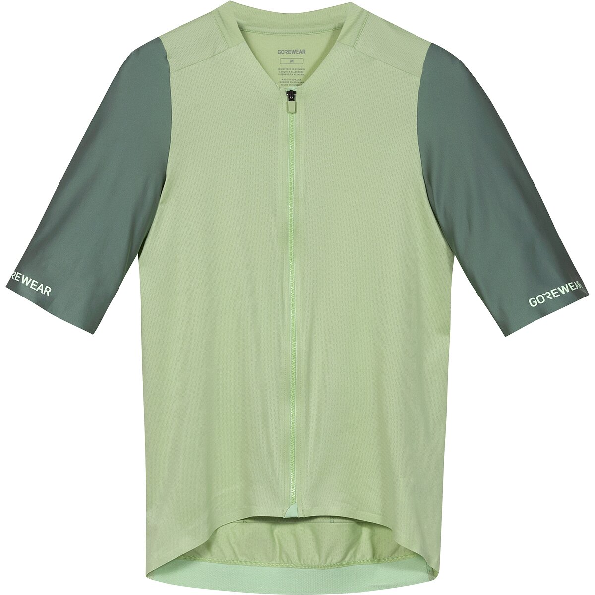 GOREWEAR GOREWEAR Distance 2.0 Short-Sleeve Jersey - Men's Spring Green/Slate Green, XL
