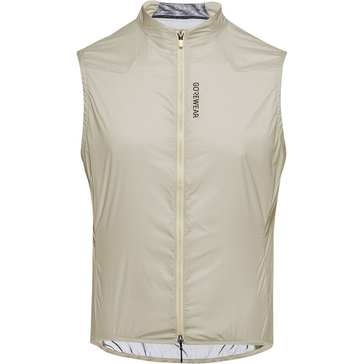 GOREWEAR GOREWEAR Distance Windbreaker Vest - Men's Tech Beige, M