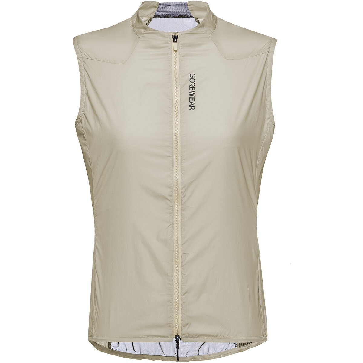 GOREWEAR GOREWEAR Distance Windbreaker Vest - Women's Tech Beige, L