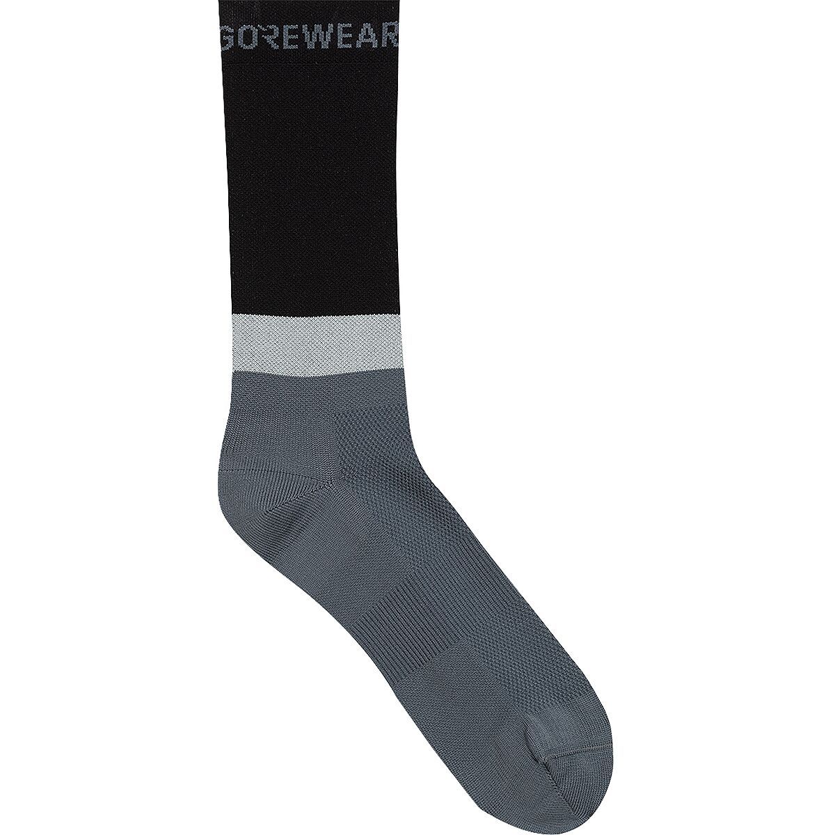 GOREWEAR GOREWEAR Essential Block Socks Lab Graphite/Black, 6.0-7.5 - Men's