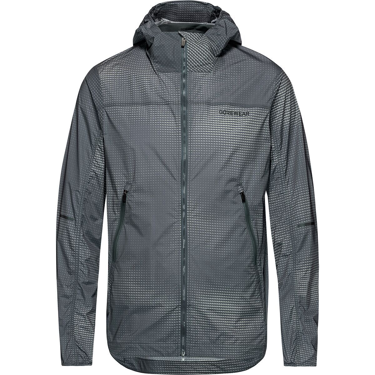 GOREWEAR GOREWEAR FERNFLOW Haze Windbreaker - Men's Arrow Lab Graphite/Lab Gray, L