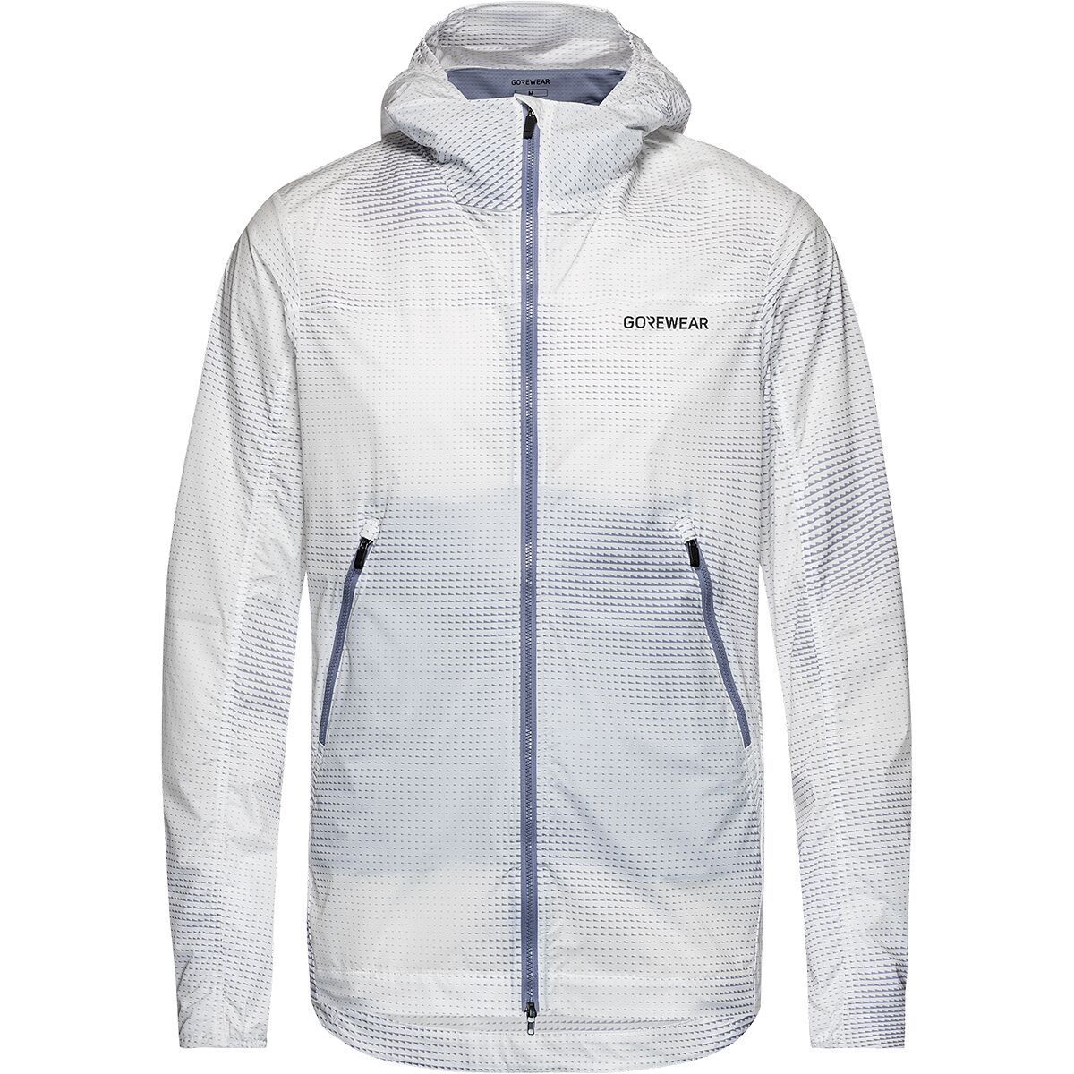 GOREWEAR GOREWEAR FERNFLOW Haze Windbreaker - Men's Arrow White/Amethyst Grey, XXL