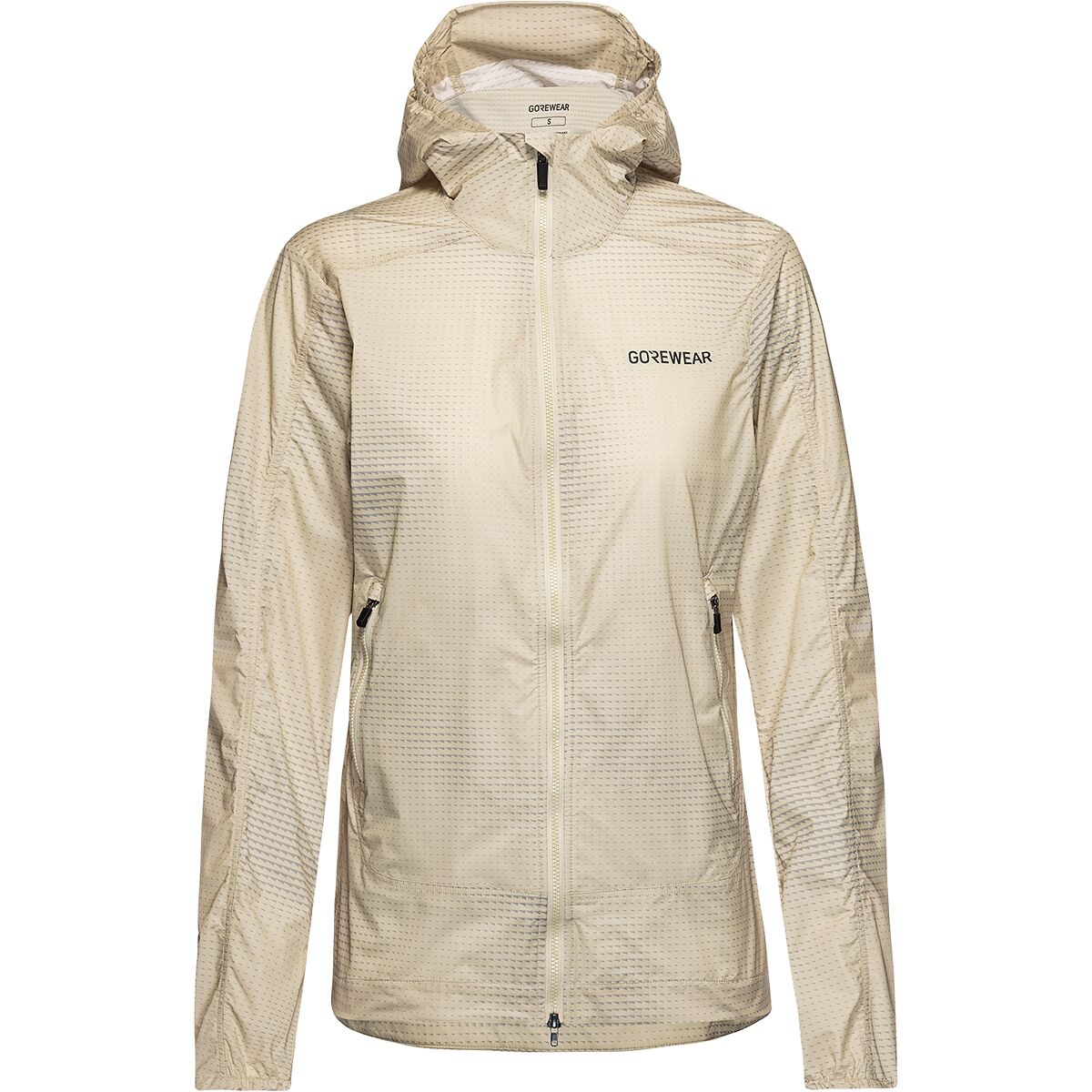 GOREWEAR GOREWEAR FERNFLOW Haze Windbreaker - Women's Arrow Tech Beige/Lab Gray, XS