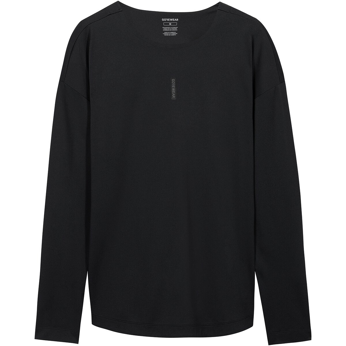 GOREWEAR FERNFLOW Long-Sleeve T-Shirt - Men's Black, M