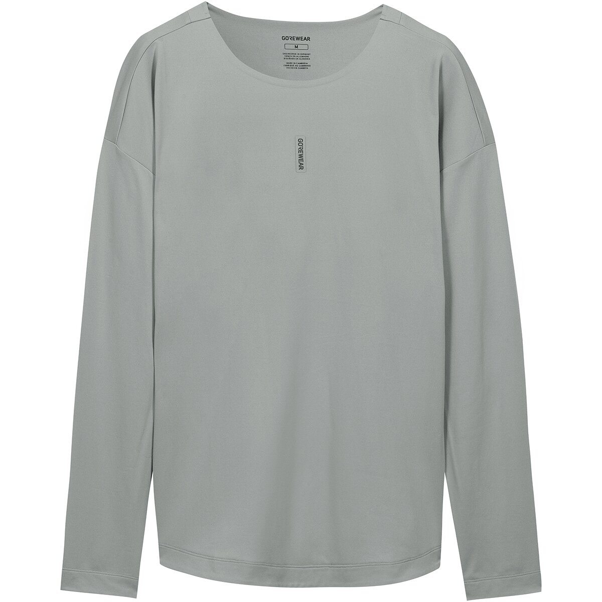 GOREWEAR FERNFLOW Long-Sleeve T-Shirt - Men's Lab Gray, XL