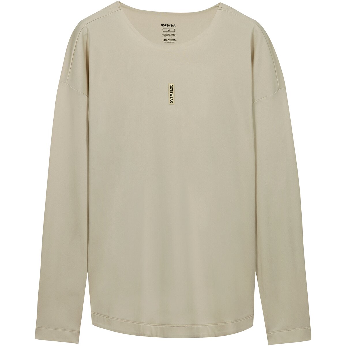 GOREWEAR FERNFLOW Long-Sleeve T-Shirt - Men's Tech Beige, XXL