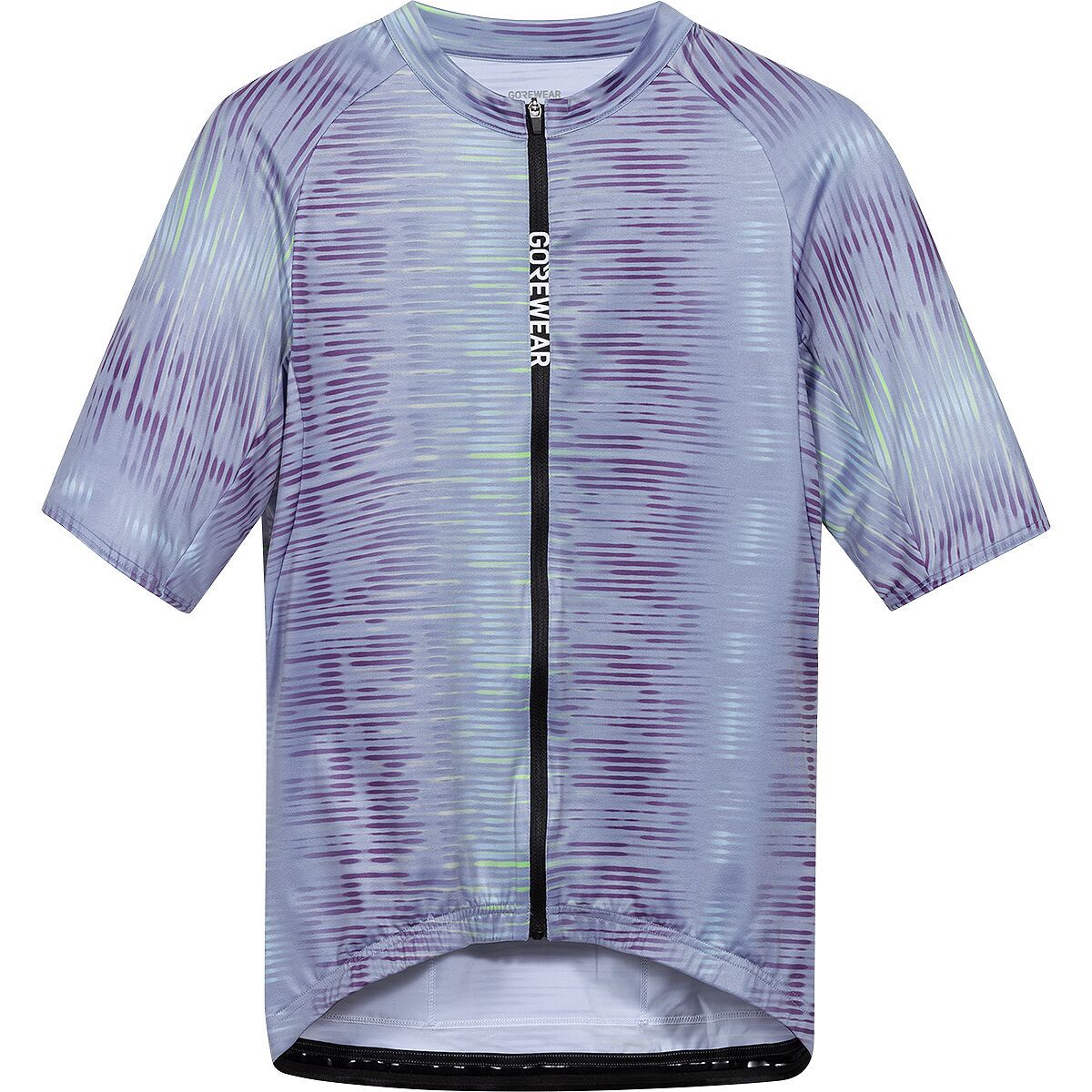 GOREWEAR GOREWEAR SPINSHIFT Pixel Short-Sleeve Jersey - Men's Amethyst Grey/Purple Indigo, M