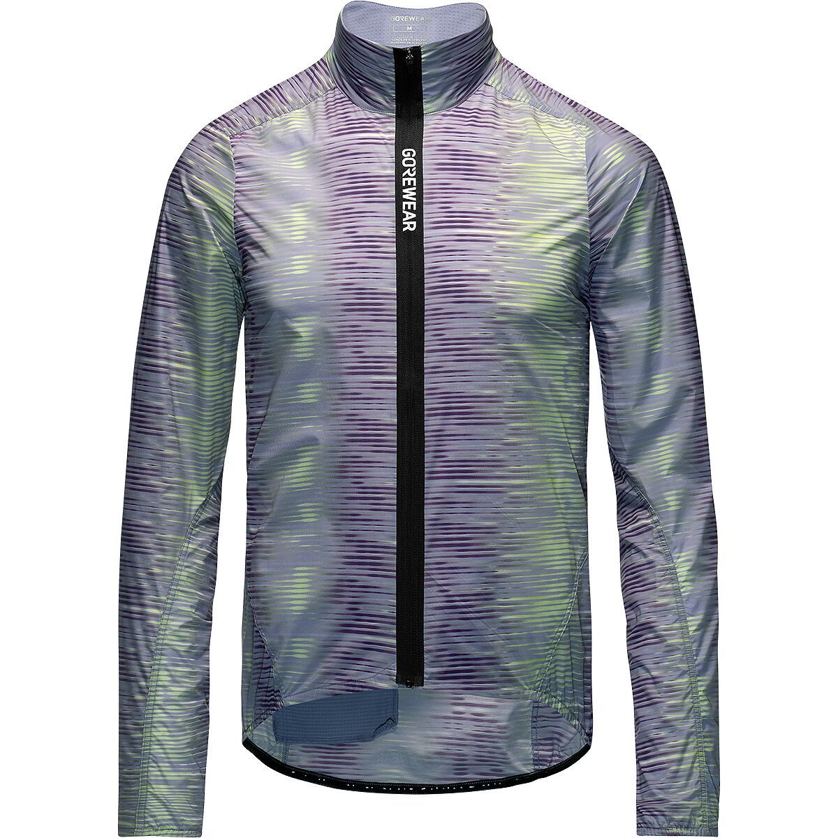 GOREWEAR GOREWEAR SPINSHIFT Pixel Windbreaker - Men's Strave Amethyst Grey/Multicolor, M