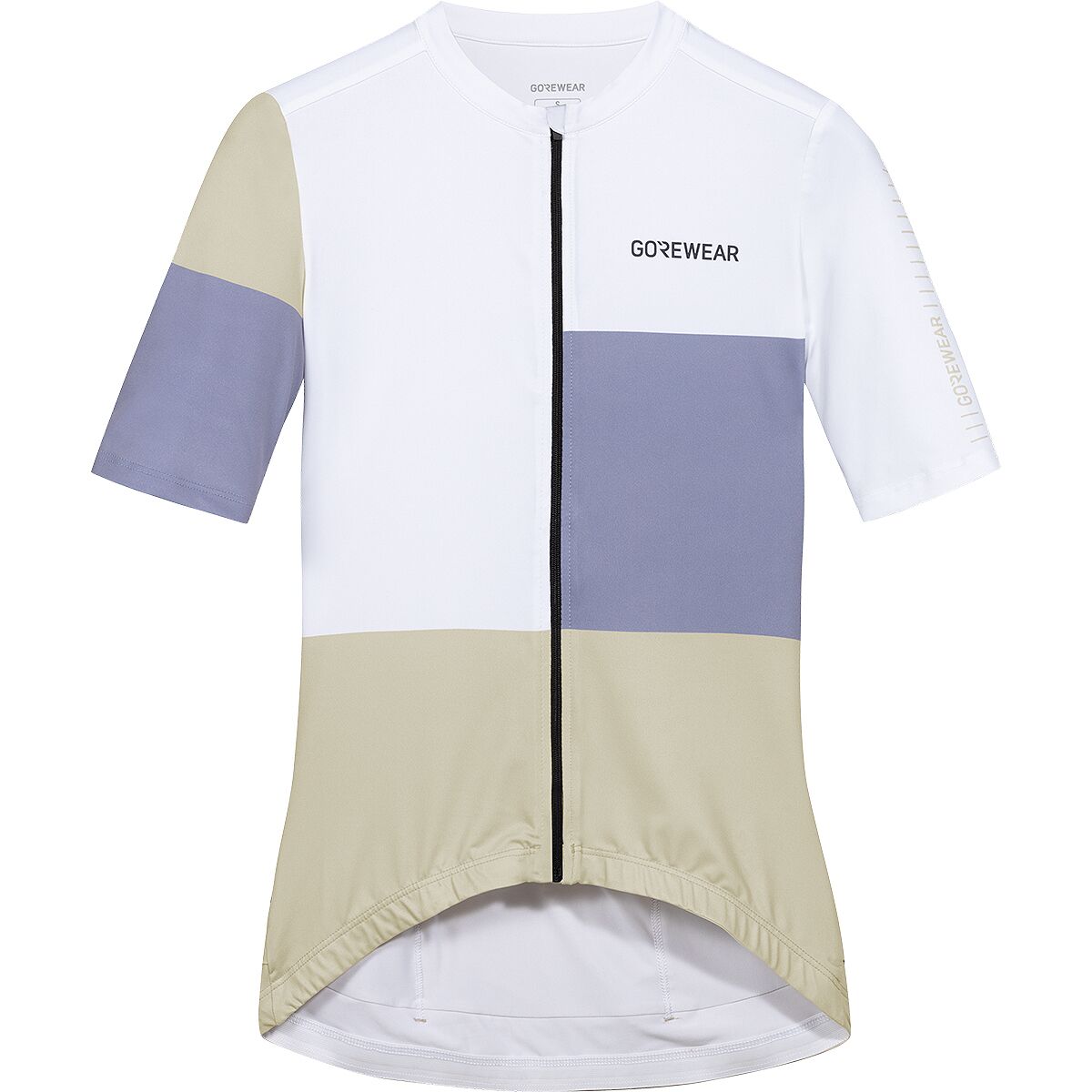 GOREWEAR GOREWEAR SWIFTRIDE Block Short-Sleeve Jersey - Women's White/Amethyst Grey, S