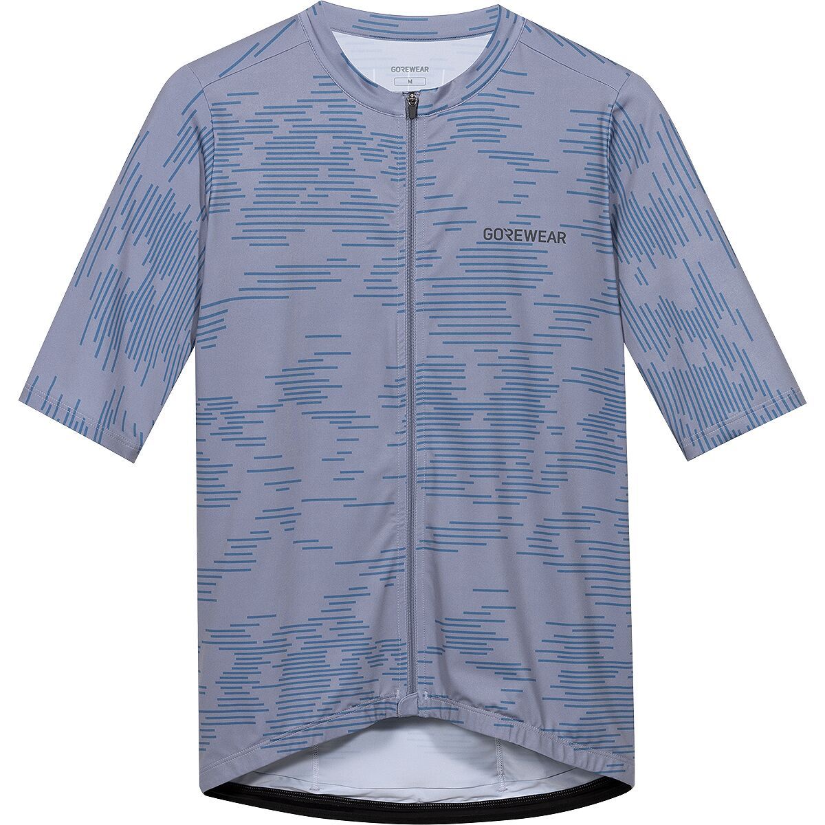 GOREWEAR GOREWEAR SWIFTRIDE Electro Short-Sleeve Jersey - Men's Amethyst Grey/Cargo Blue, M