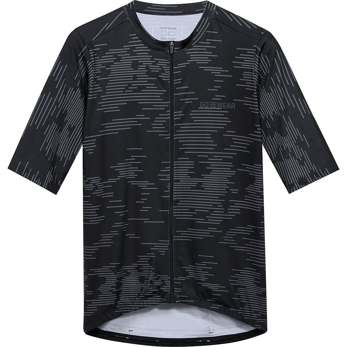 GOREWEAR GOREWEAR SWIFTRIDE Electro Short-Sleeve Jersey - Men's Black/Lab Graphite, L