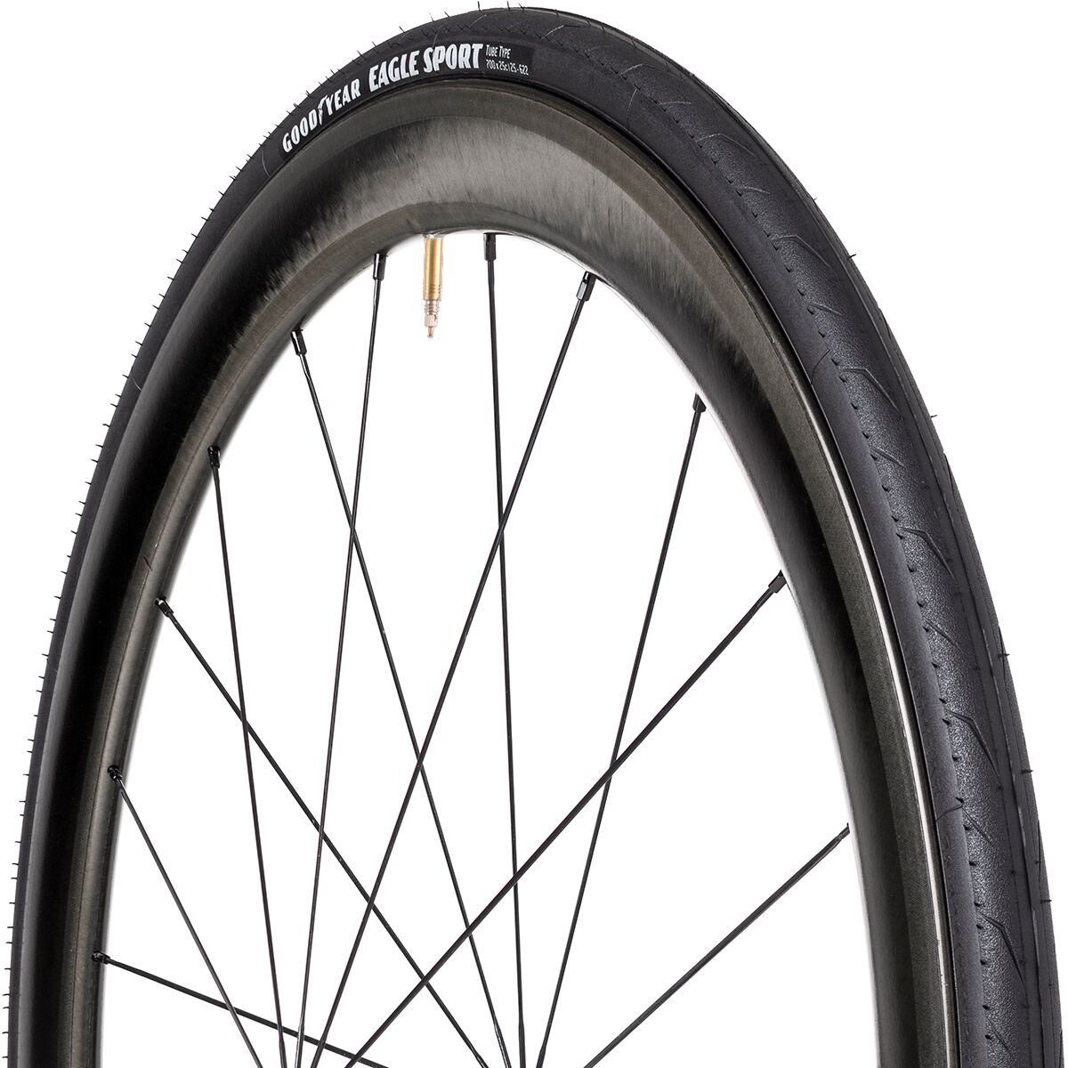 Goodyear Goodyear Eagle Sport Clincher Tire Black, 700x28