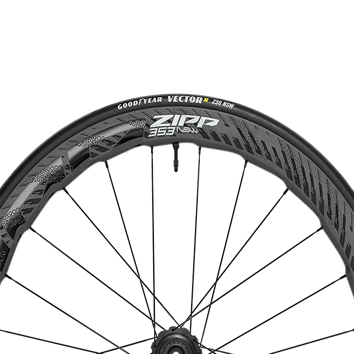 Goodyear Vector R Zipp Fitment Series Tubeless Tire Black, 700x30