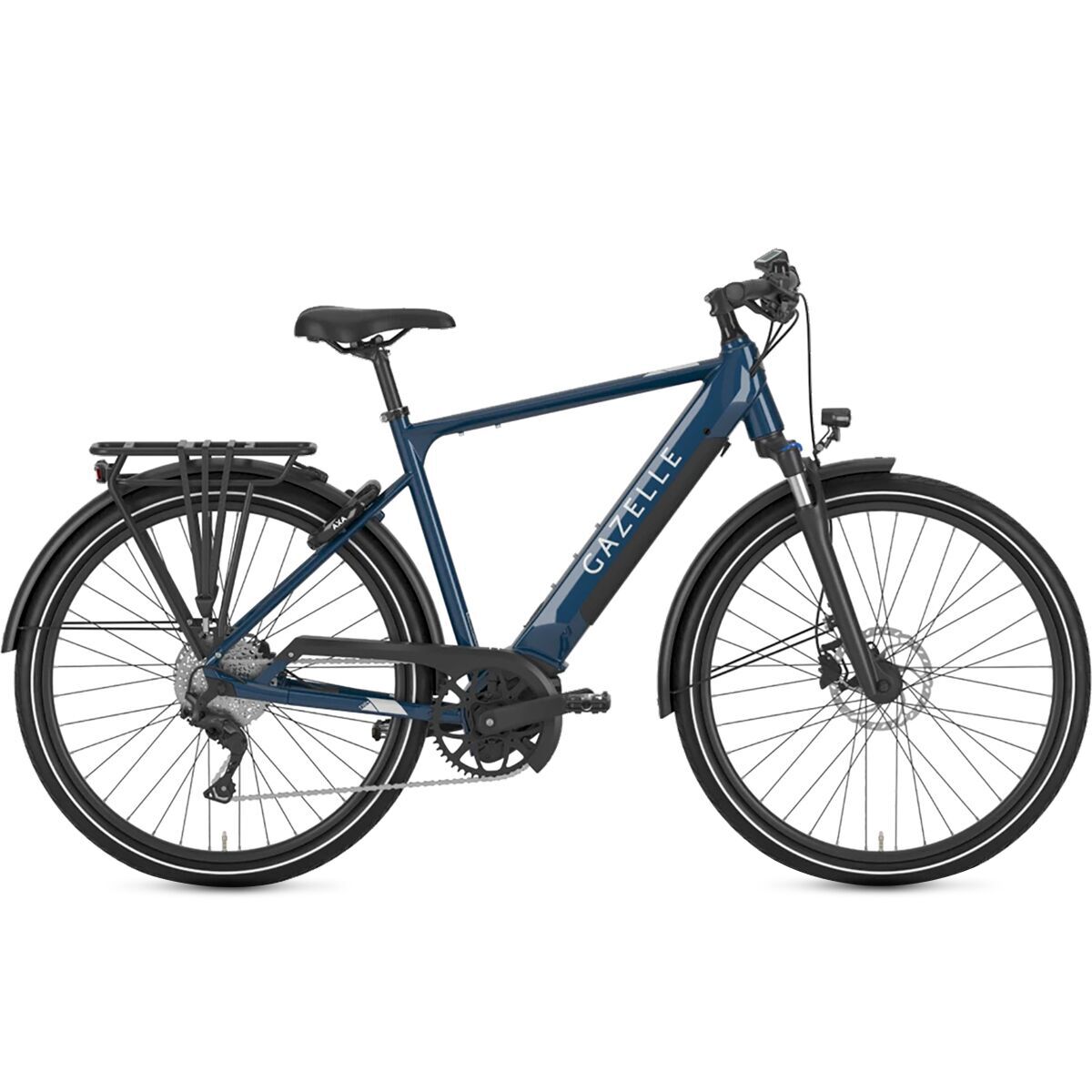 Gazelle Medeo T10 Plus e-Bike Mallard Blue, 45cm/High Step -  G2424