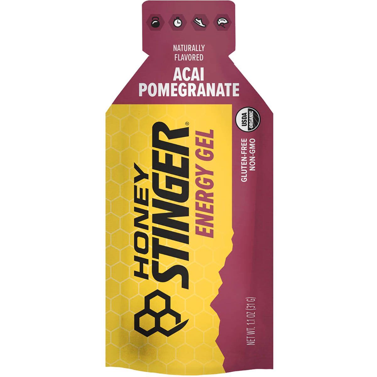 Honey Stinger Honey Stinger Organic Energy Gels - 24-Pack Acai, One Size