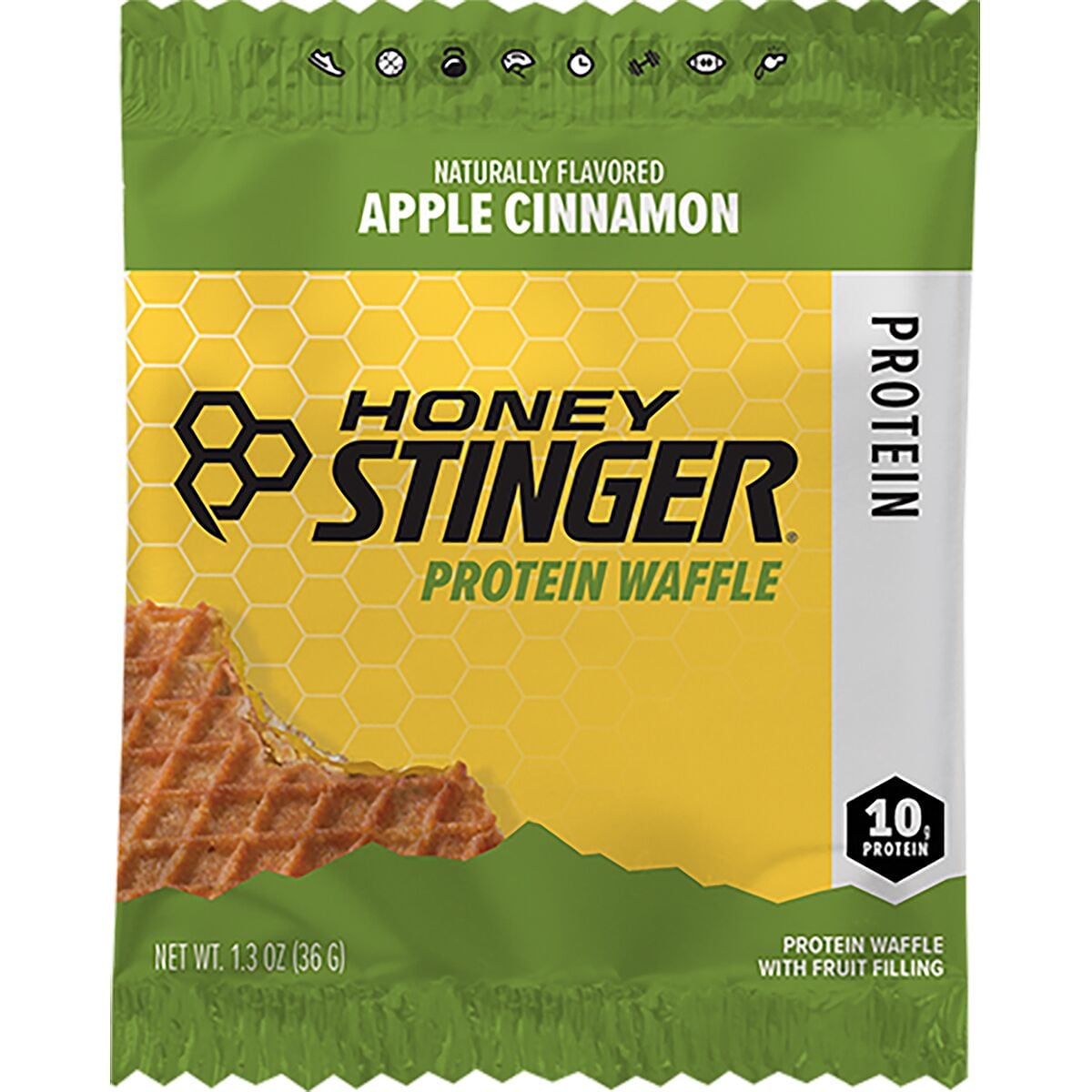 Honey Stinger Protein Waffle - 12-Pack