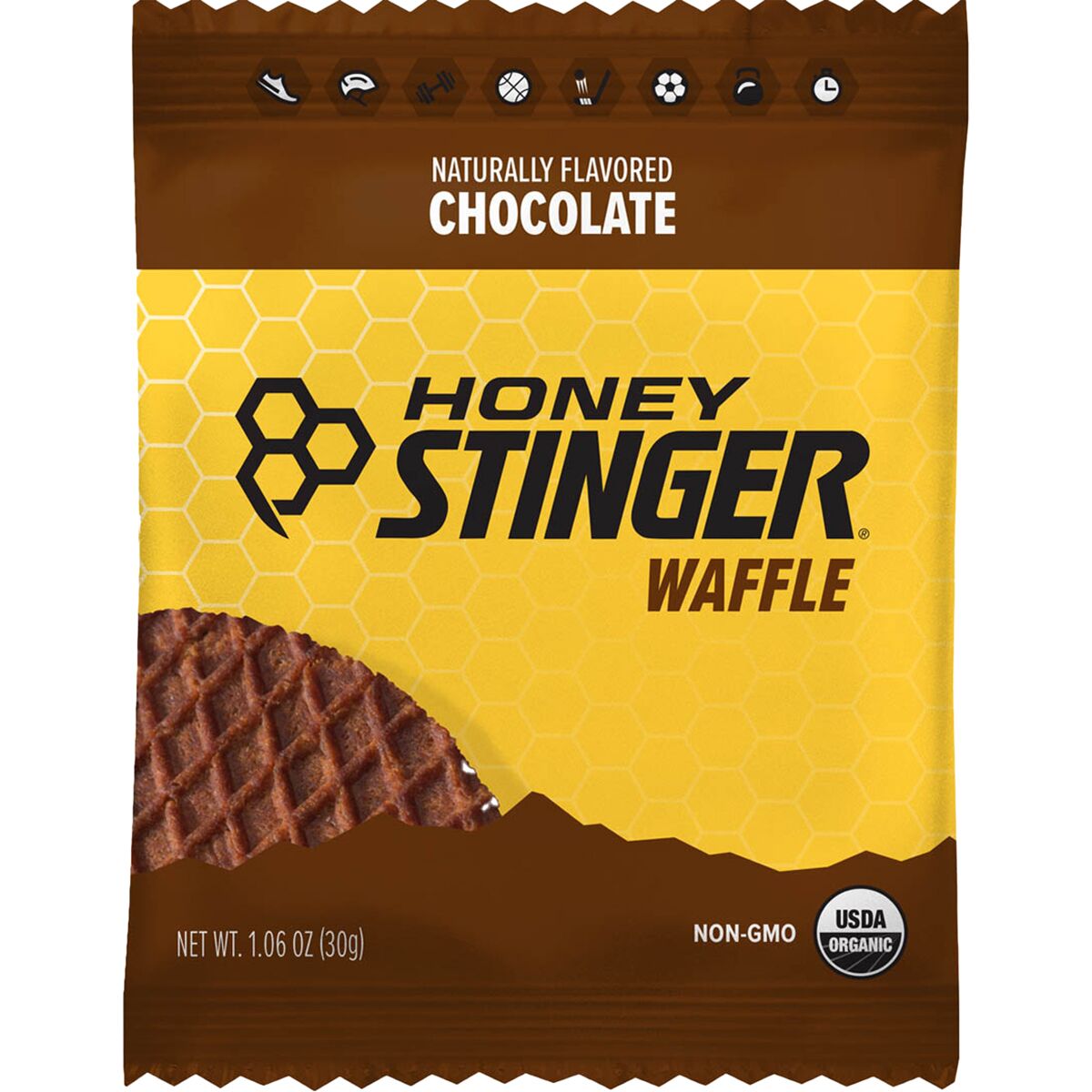 Honey Stinger Stinger Waffle - 12-Pack Chocolate, One Size