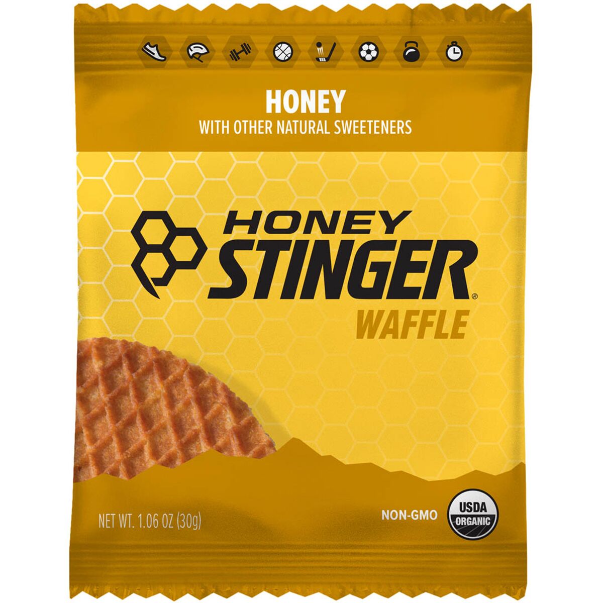 Honey Stinger Honey Stinger Stinger Waffle - 12-Pack Honey, One Size