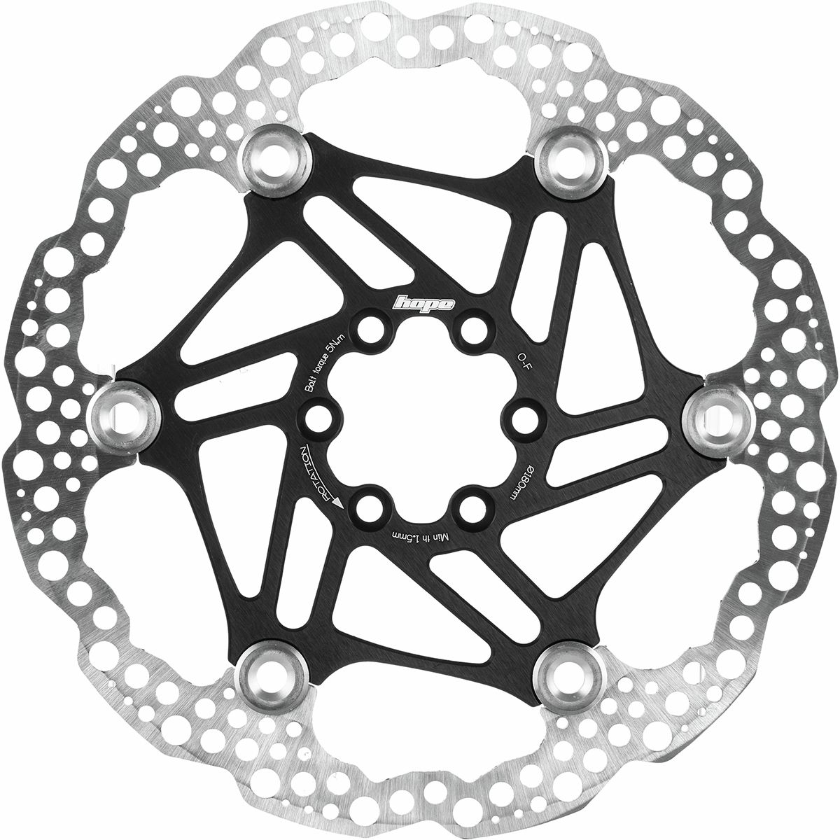 Hope Hope Floating Disc Rotor Blue, 160mm