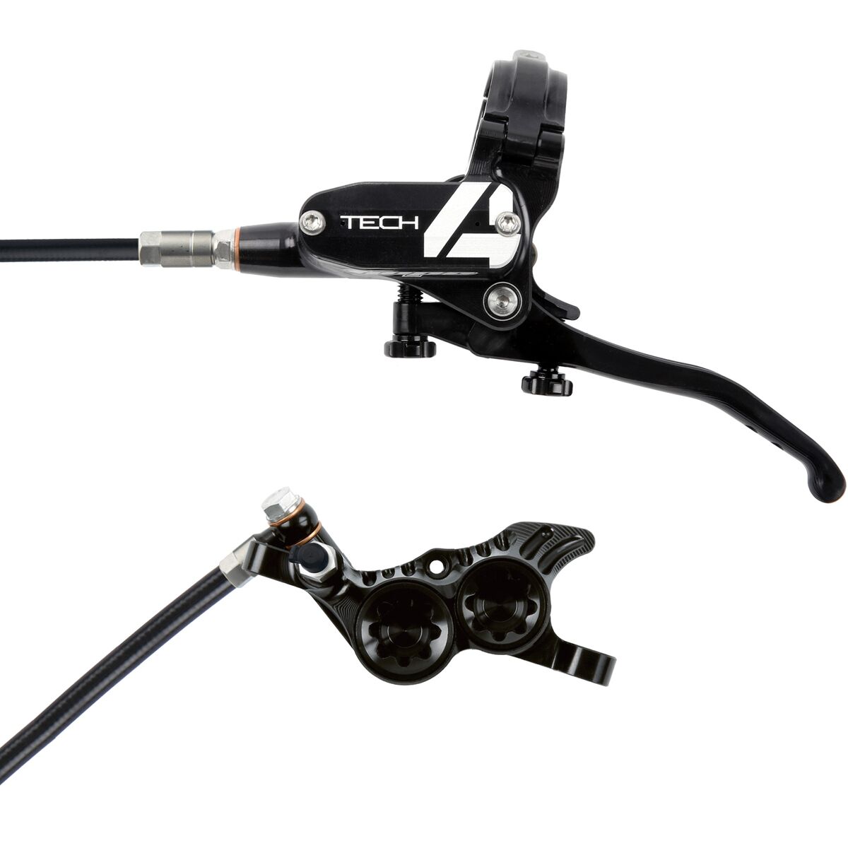 Hope Hope Hope Tech 4 V4 Disc Brake and Lever Set Black, Front