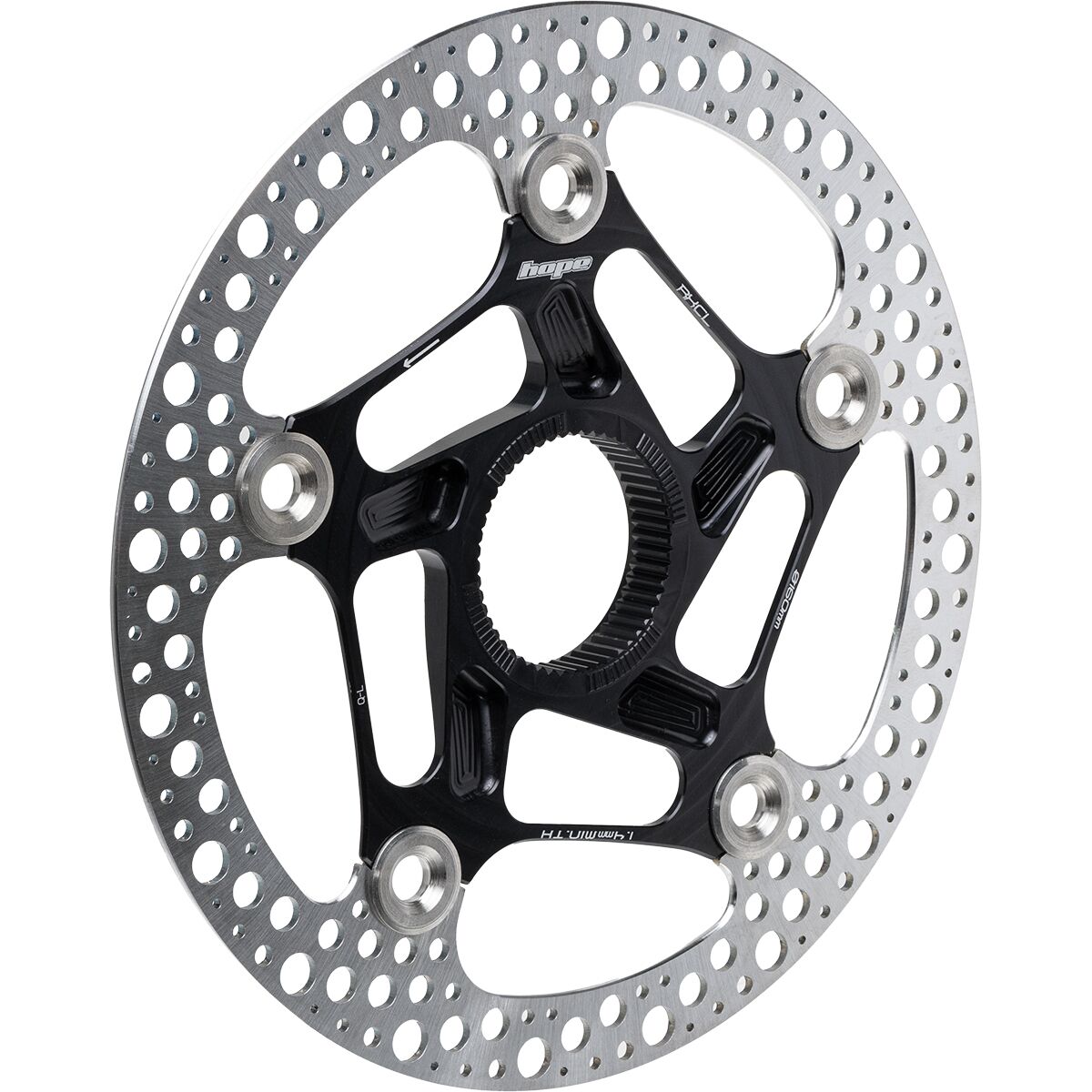 Hope Hope RX Center Lock Disc Rotor Black, 140mm