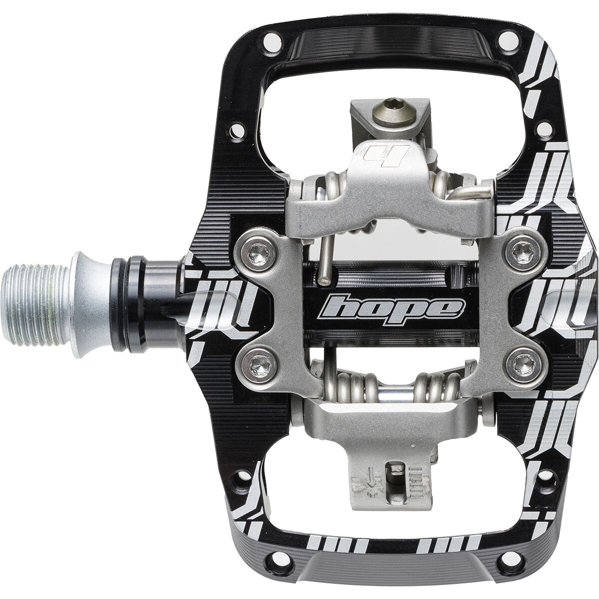Hope Hope TC Union Dual Sided Clip Pedals Red, One Size