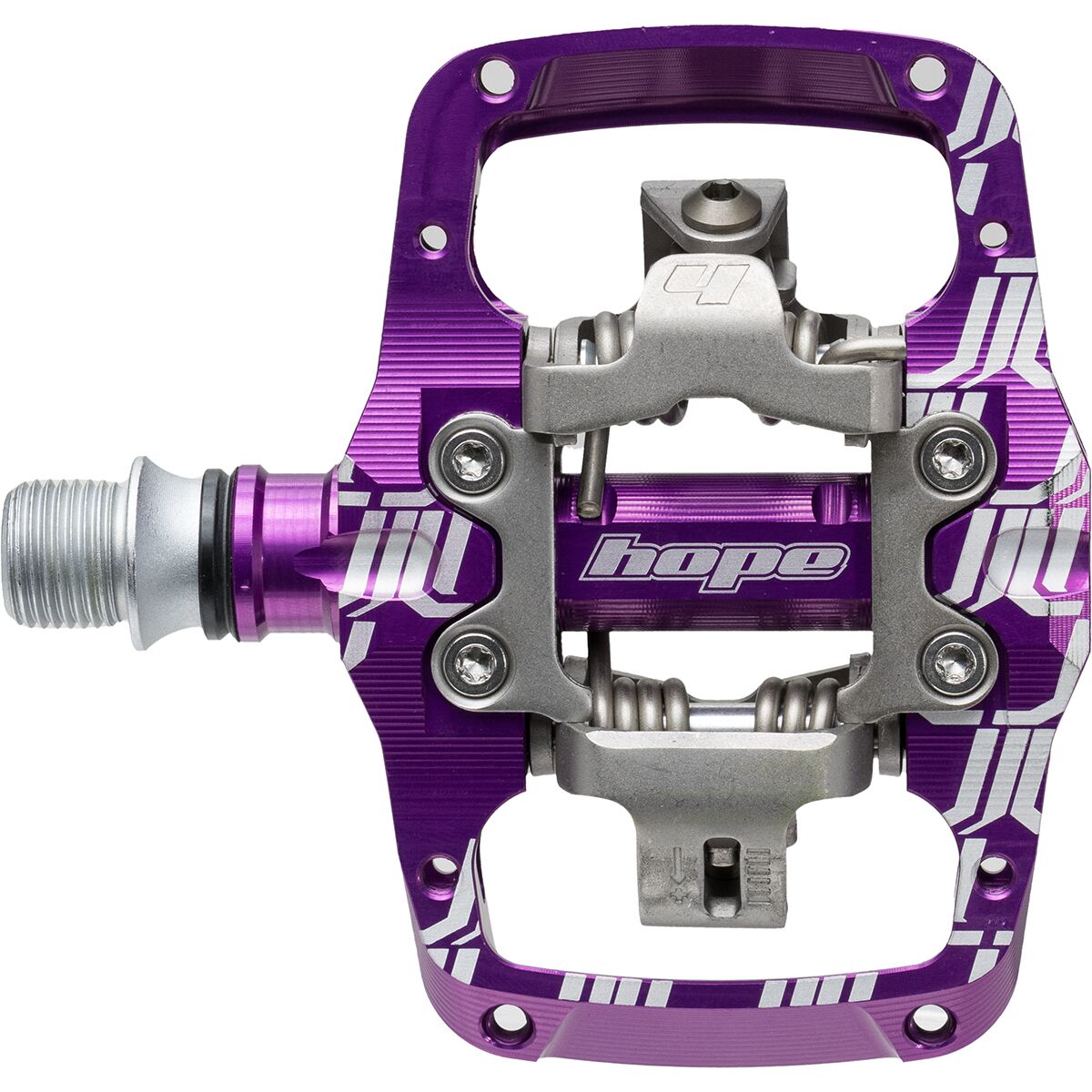 Hope Technology | Union Tc Clip Pedals Purple | Aluminum