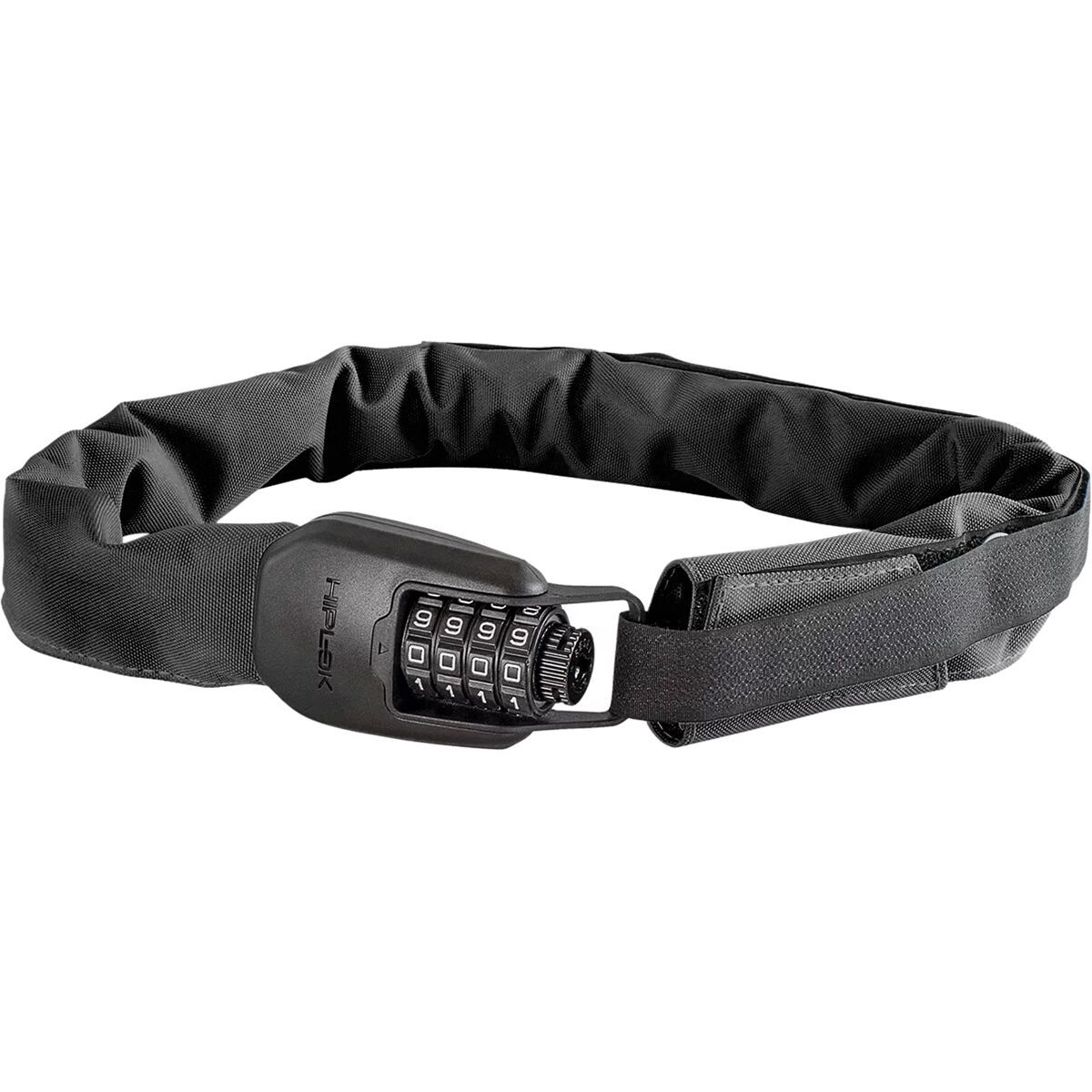 Hiplok Hiplok Spin Wearable Combination Chain Lock All Black, One Size