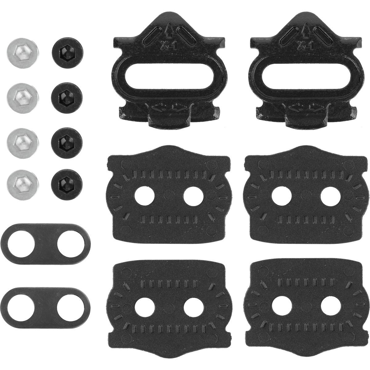 HT Components X1 Cleats Black, X1F (8 Degree Float)