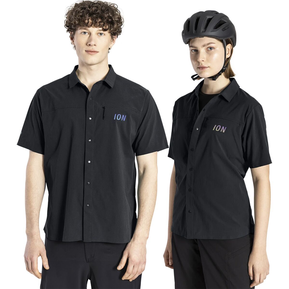 ION ION VNTR Amp Short-Sleeve Shirt Black, M - Men's