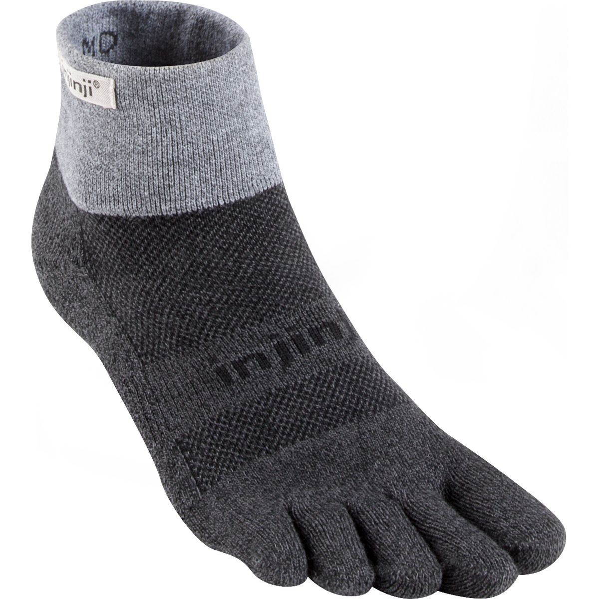 Injinji Injinji Trail Midweight Mini-Crew Xtralife Granite 2, L