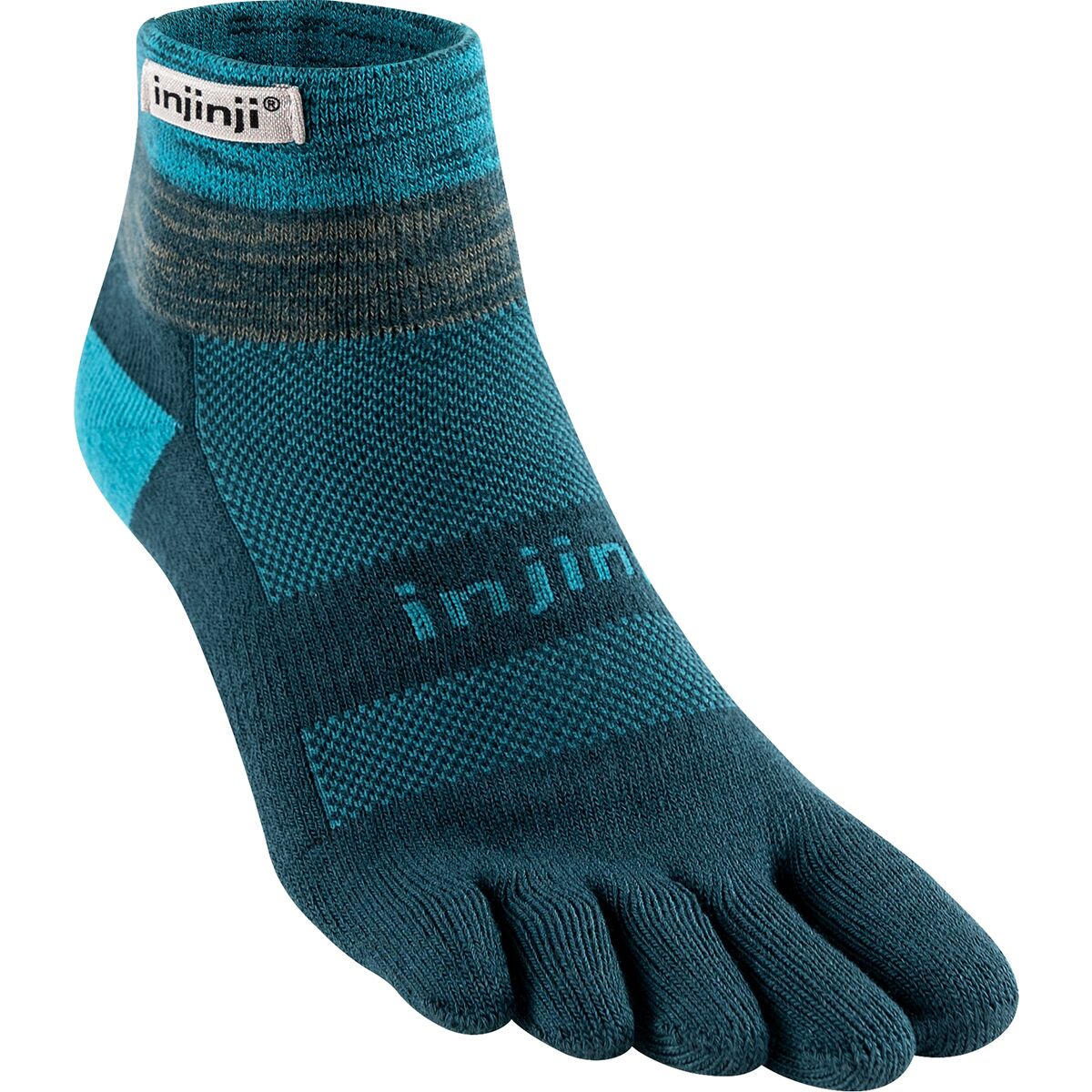 INJINJI Trail Midweight Mini-Crew, Color: Midnight, Size: M (213130-MID-M)